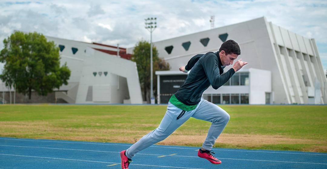 El atleta Gerardo Lomelí se prepara para los eventos del 2021