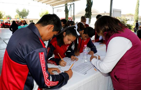 Ayuntamiento de Puebla fomenta la participación ciudadanía con más de 500 estudiantes del municipio