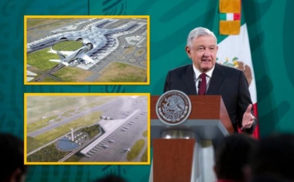 A partir de mañana los primeros aterrizajes en el Aeropuerto Felipe Ángeles anuncia AMLO