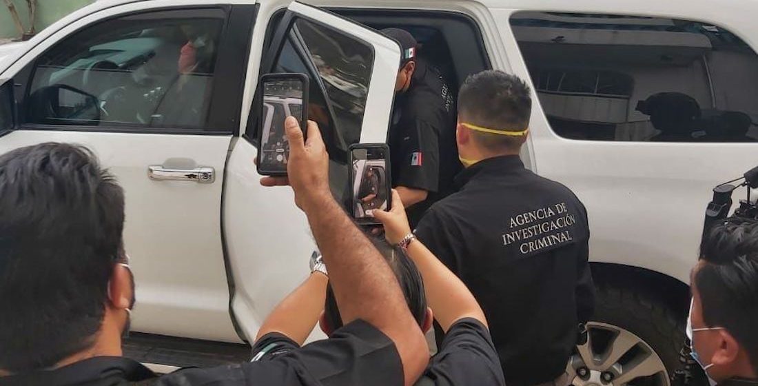 (VIDEO) Impresionante operativo de FGR para el trasladado de Mario Marín a Quintana Roo