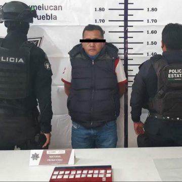 Policía Estatal y de Texmelucan capturan a presunto ladrón de combustible