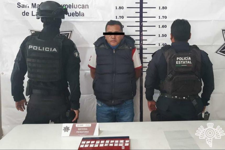 Policía Estatal y de Texmelucan capturan a presunto ladrón de combustible