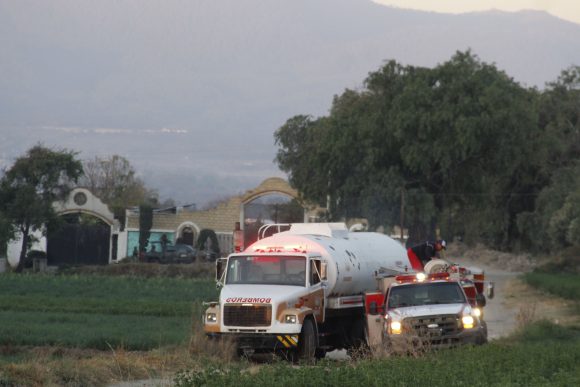 (VIDEO) Controlan fuga de gas en Texmelucan: SEGOB