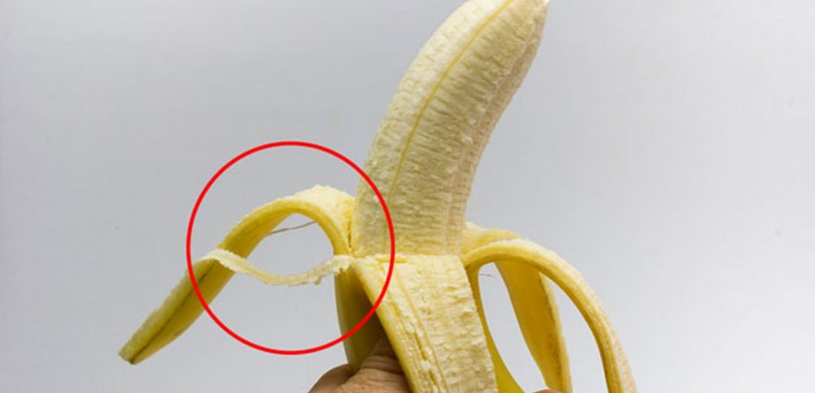 No le quites los “hilos” al plátano