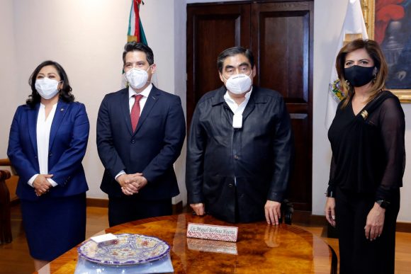 03e3c261-2f65-41a8-a9d6-f07ea6fb3645 Plantea Barbosa Huerta construir agenda entre Puebla y Alemania para la consolidación de inversiones