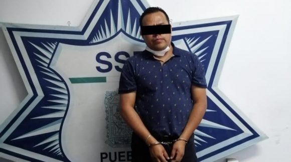 Detiene Policía Estatal a presunto narcovendedor en Cuautlancingo