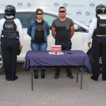 Captura policía municipal a presuntos asaltantes de cuentahabientes