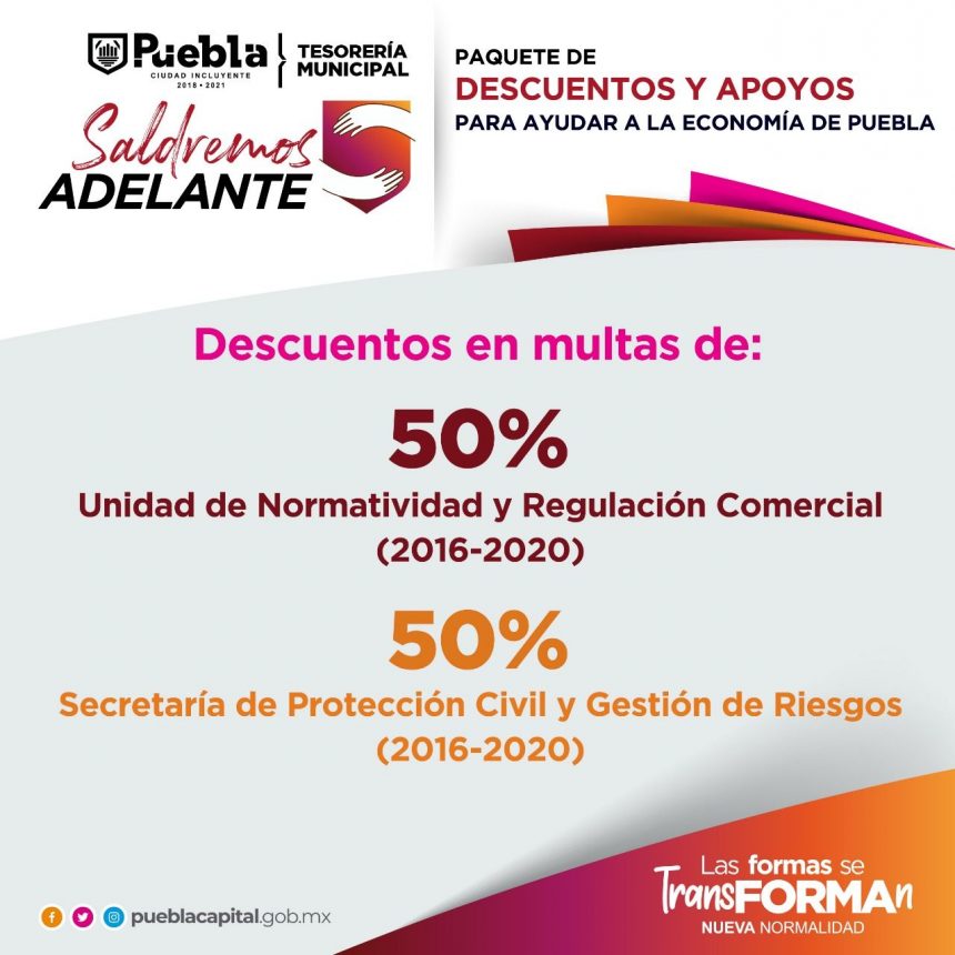 31ca144e-3520-4721-8559-362622599499 Lanza Ayuntamiento de Puebla más estímulos fiscales