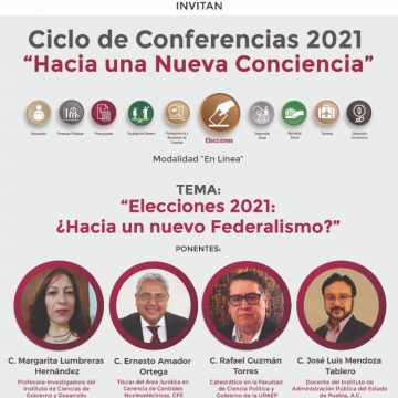 Avanza el Ciclo de Conferencias 2020 “Hacia una nueva conciencia” en el Congreso el Estado