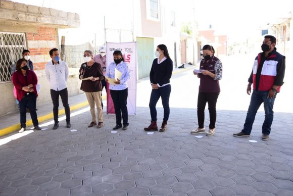 Ayuntamiento de Puebla entrega obras de Programa MAS en San Sebastián de Aparicio