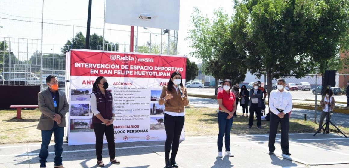 Ayuntamiento de Puebla impulsa el deporte con espacios deportivos dignos