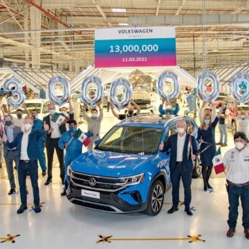 Volkswagen de México establece un nuevo récord de producción, con la manufactura de 13 millones de vehículos