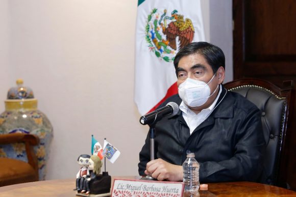 8bd622cf-80ce-40aa-8954-f0388aa0a951 La logística de vacunación la lleva la Secretaría del Bienestar, informó Miguel Barbosa