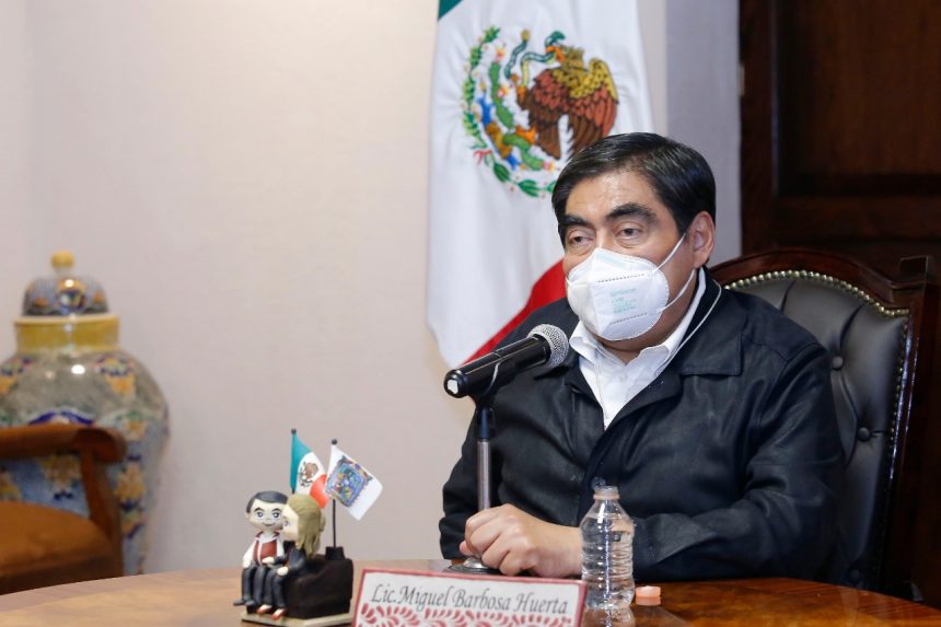 La logística de vacunación la lleva la Secretaría del Bienestar, informó Miguel Barbosa