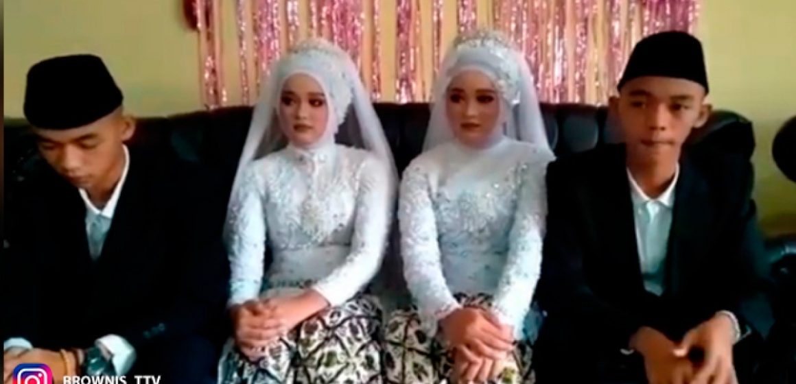 Gemelos idénticos se casan con gemelas idénticos y se van a vivir juntos