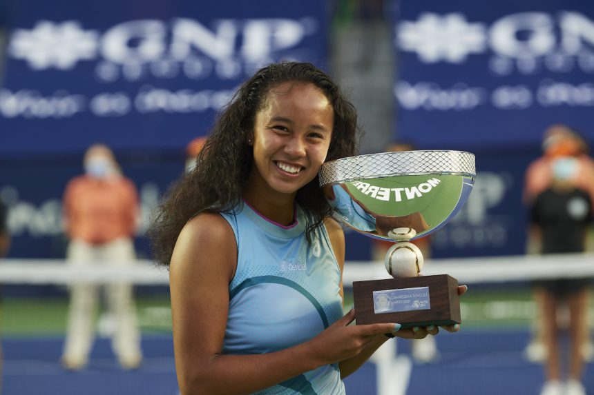 Leylah Fernández gana su primer título WTA en Monterrey
