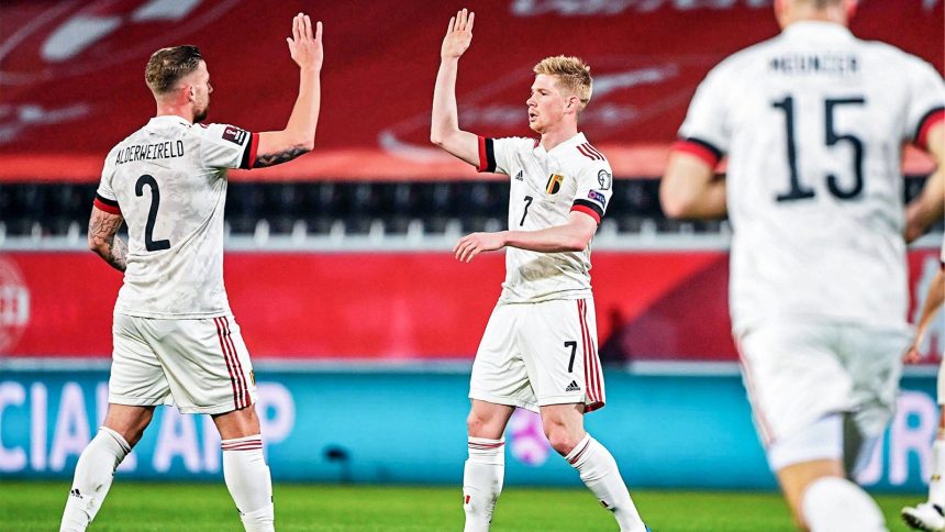 Gales cae en su visita a Bélgica, previo al duelo ante México