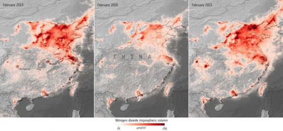 Niveles de contaminación atmosférica en China vuelven a los niveles previos de la pandemia