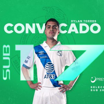 Dylan Torres convocado a la Selección Mexicana Sub-17