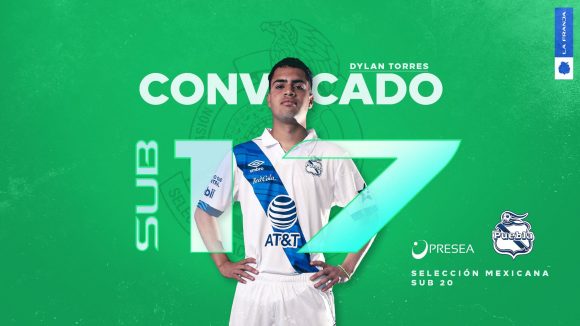 Dylan Torres convocado a la Selección Mexicana Sub-17