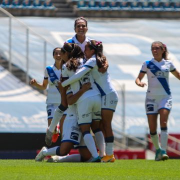El Puebla Femenil venció al San Luis y logró su primer triunfo