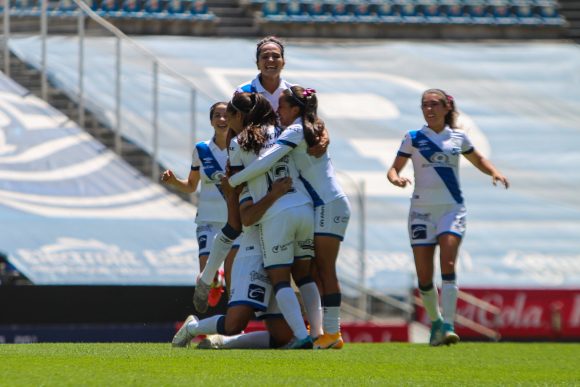 El Puebla Femenil venció al San Luis y logró su primer triunfo