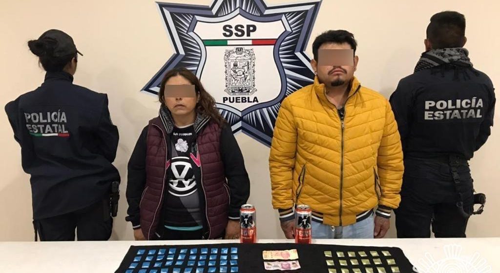 Detiene Policía Estatal a dos presuntos distribuidores de droga de “La Patrona”