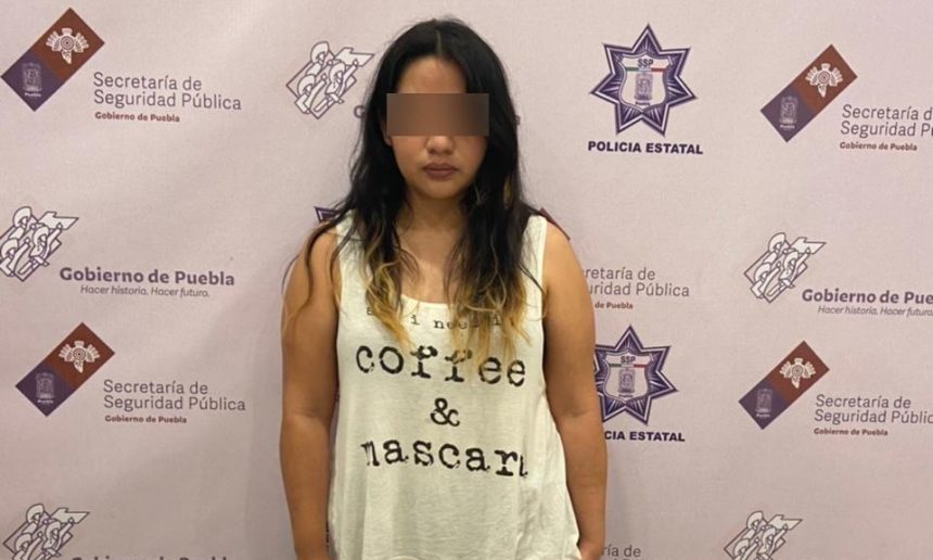 Detiene Policía Estatal a presunta líder delictiva en Tehuacán