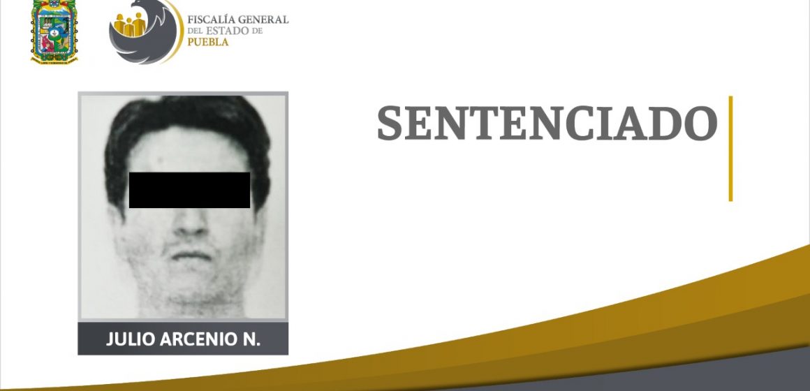 Por feminicidio de una joven en Huaquechula, 45 años de prisión