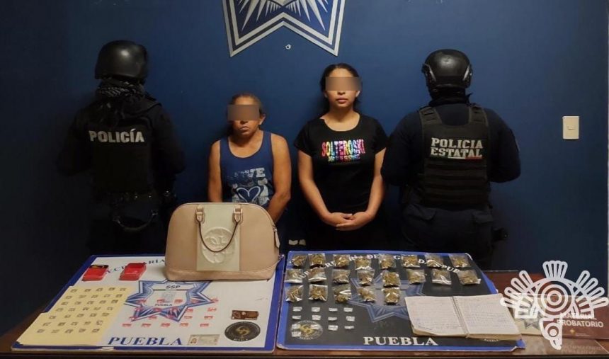 Detiene Policía Estatal a presuntas distribuidoras de droga de “El Pelón del Sur”