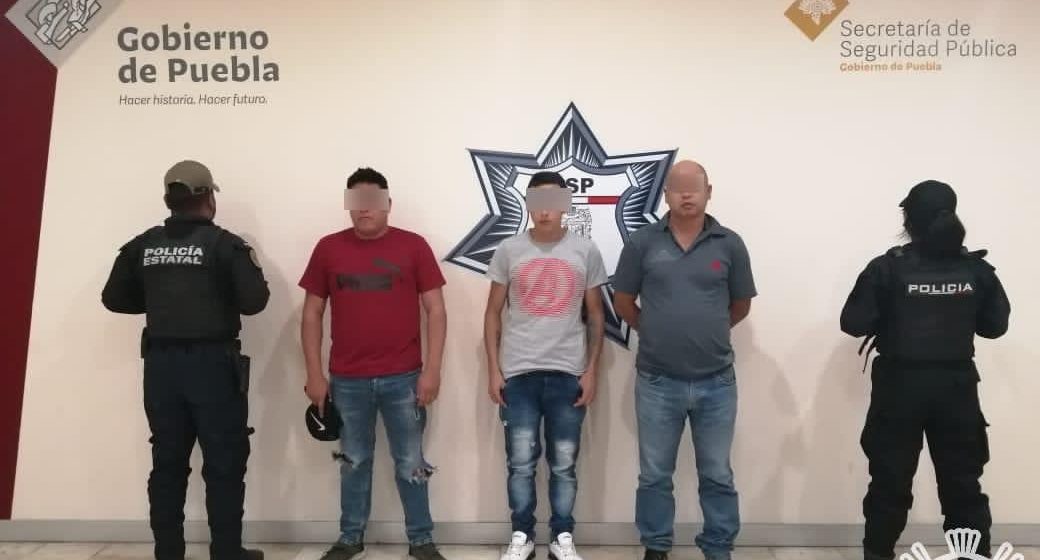 Captura Policía Estatal a tres colombianos presuntos operadores del sistema “gota a gota”