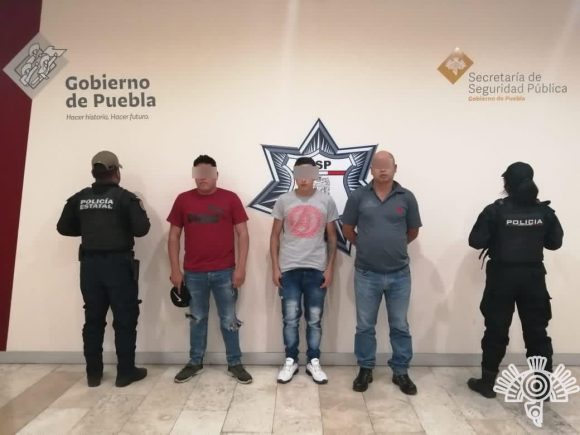 Captura Policía Estatal a tres colombianos presuntos operadores del sistema “gota a gota”
