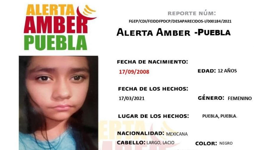 Se localizó a menor de edad, resultado de la activación de Alerta Amber