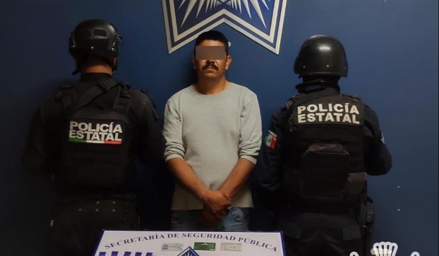 Presunto vendedor de droga de Amozoc, fue detenido por la Policía Estatal
