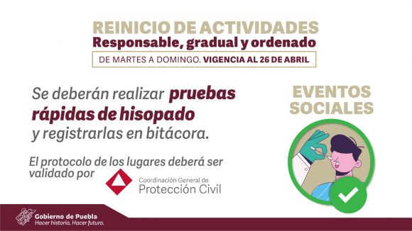 Nuevo decreto del 29 de marzo al 26 de abril, anuncia Miguel Barbosa