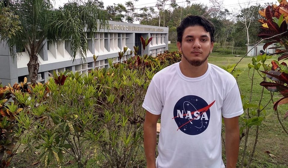 Poblano de la Sierra Norte logra beca en la NASA