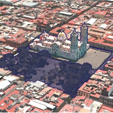 Ayuntamiento de Puebla informa que remodelación de Zócalo concluirá en septiembre