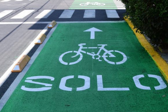 Ayuntamiento de Puebla rehabilita la calle y ciclovía de 4 sur