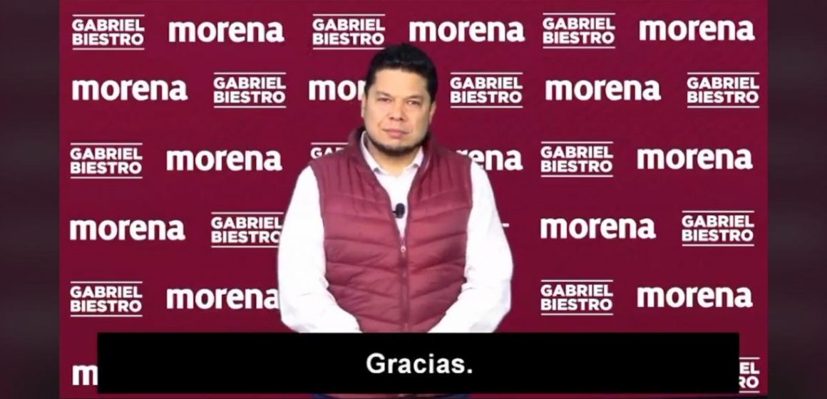 Gabriel Biestro pide a Claudia Rivera declinar su candidatura ante la falta de resultados en su gestión