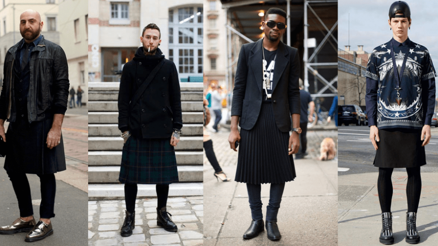 Las faldas masculinas “tendencia de moda pandémica” ¿las usarías?