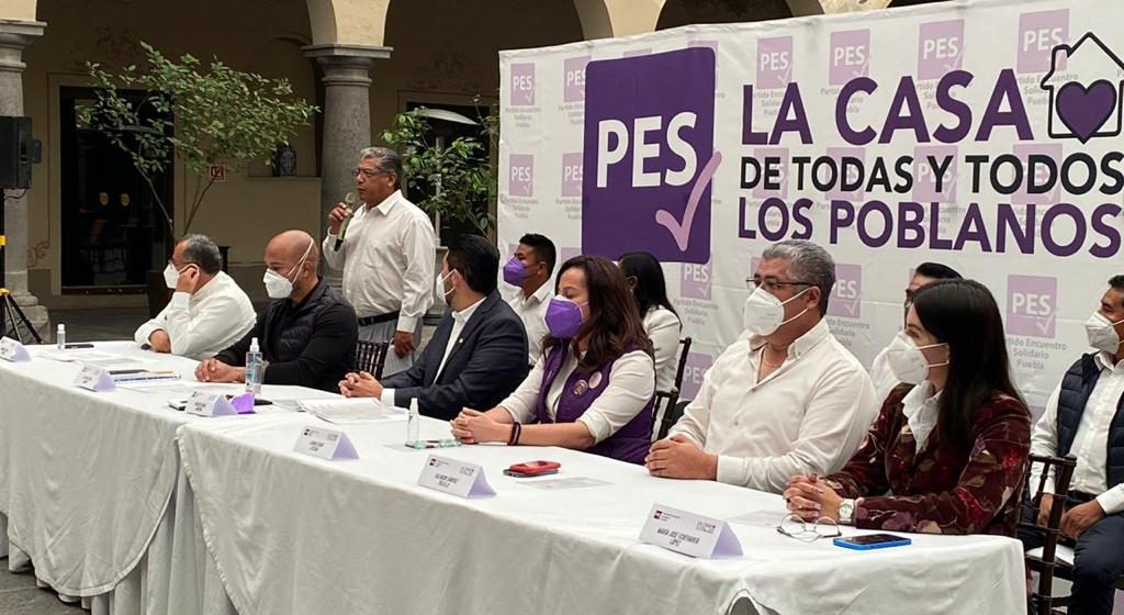 PES presenta a Alfredo Victoria como su candidato alcalde de Puebla