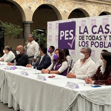 PES presenta a Alfredo Victoria como su candidato alcalde de Puebla