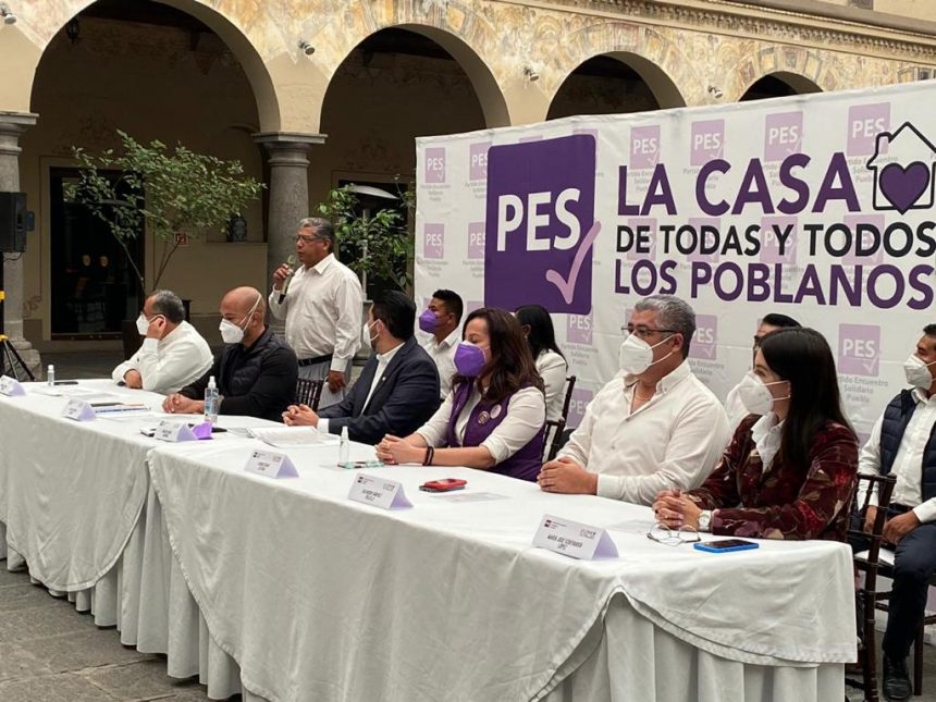 PES presenta a Alfredo Victoria como su candidato alcalde de Puebla