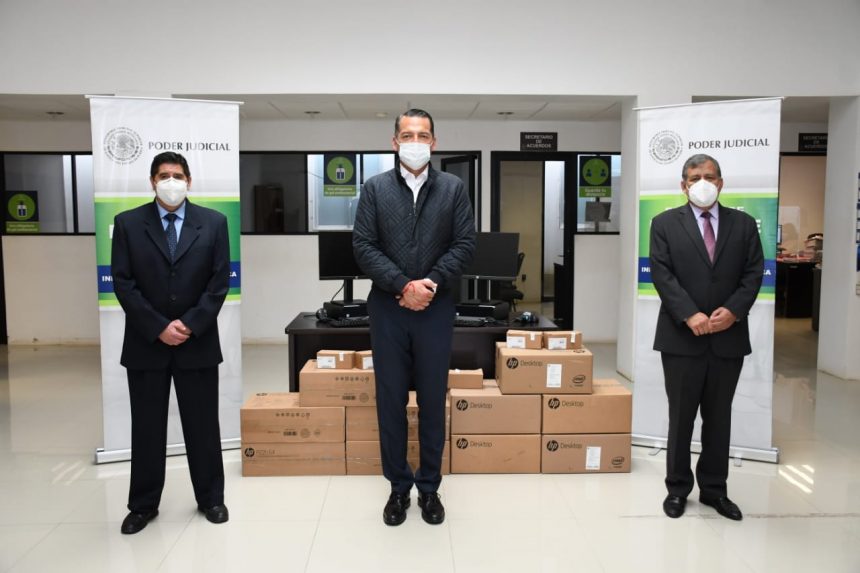 Renueva Poder Judicial equipamiento en Juzgados de Zacatlán y Chignahuapan para agilizar la impartición de justicia