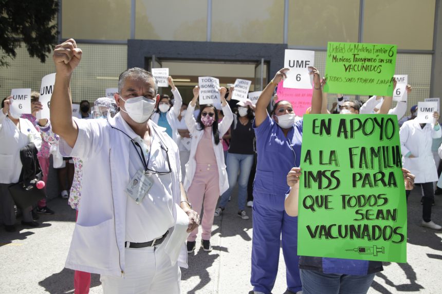 (FOTOS Y VIDEO)¡Soy personal de salud y no he sido vacunado contra Covid!