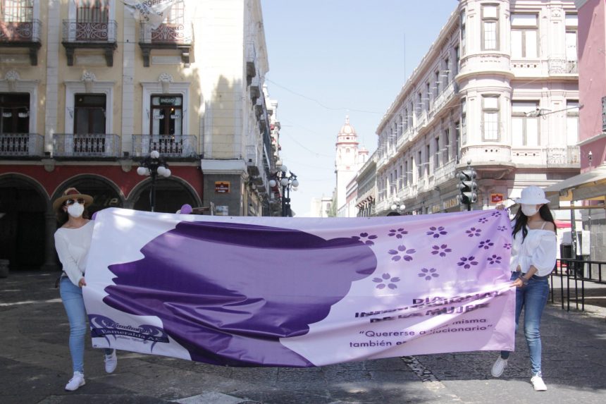 Gobierno estatal cierra Reforma y Juan de Palafox por prevención de las manifestaciones en el Día Internacional de la Mujer