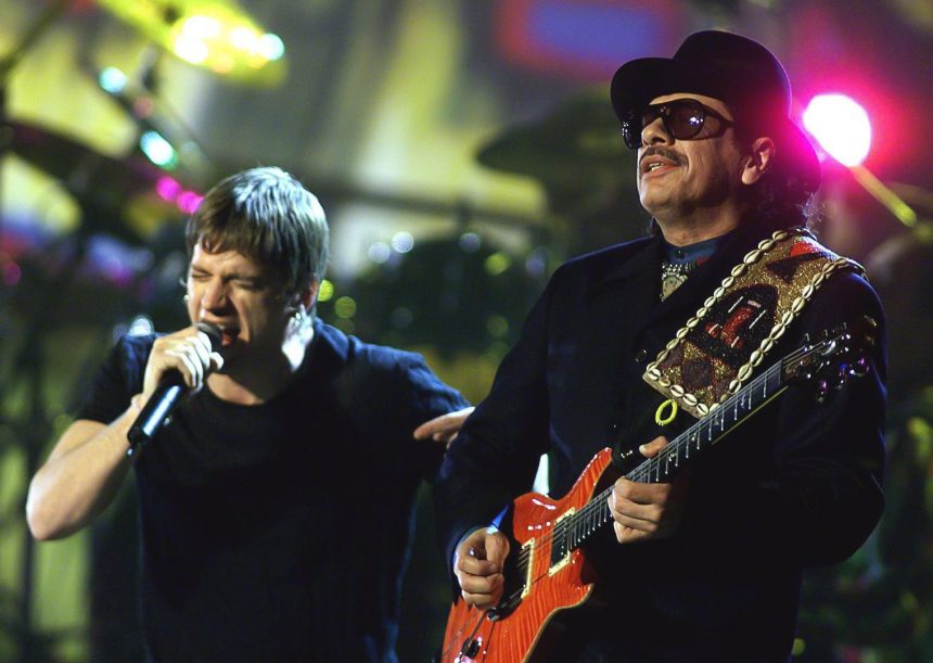 Santana y Rob Thomas