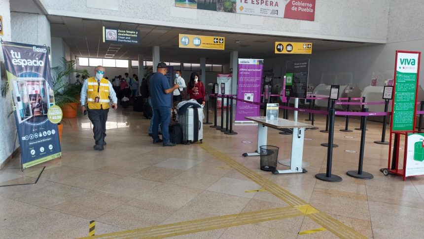 Aeropuerto de Puebla recibe 1,500 pasajeros diarios en esta Semana Santa