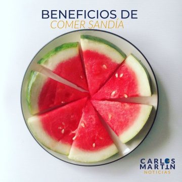 Sandía: propiedades nutricionales y cómo elegirla