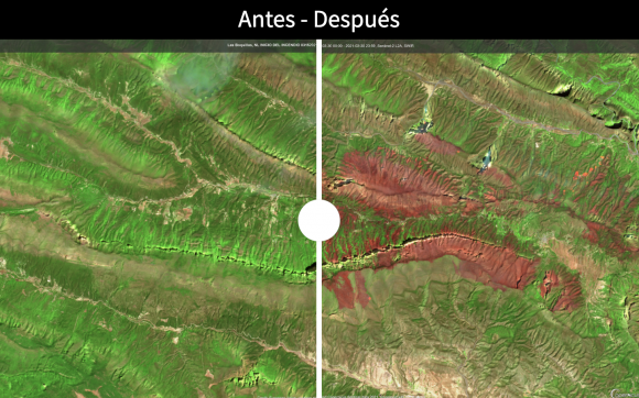 (FOTOS) Así luce el antes y después de los distintos incendios forestales del 2021 en México